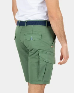 Cotton stretch cargo shorts - Active Army