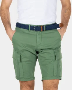Cotton stretch cargo shorts - Active Army