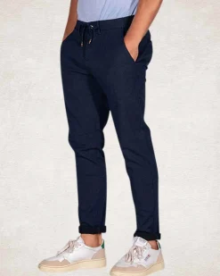 Cotton stretch relaxed chino