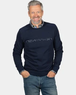 Crew neck sweatshirt Oruawharo - Ink Navy