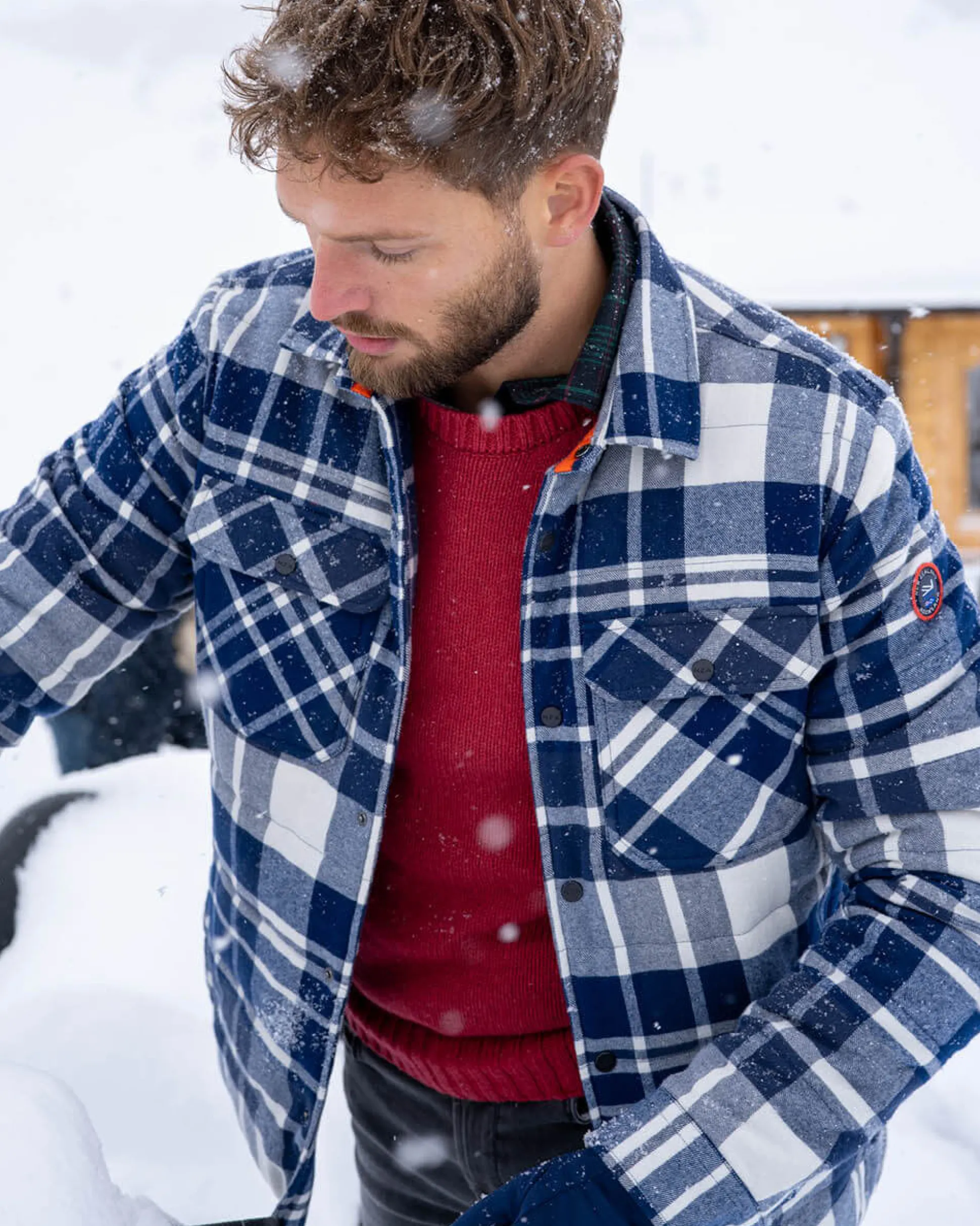 Crewneck jumper Stag - Cardinal Red