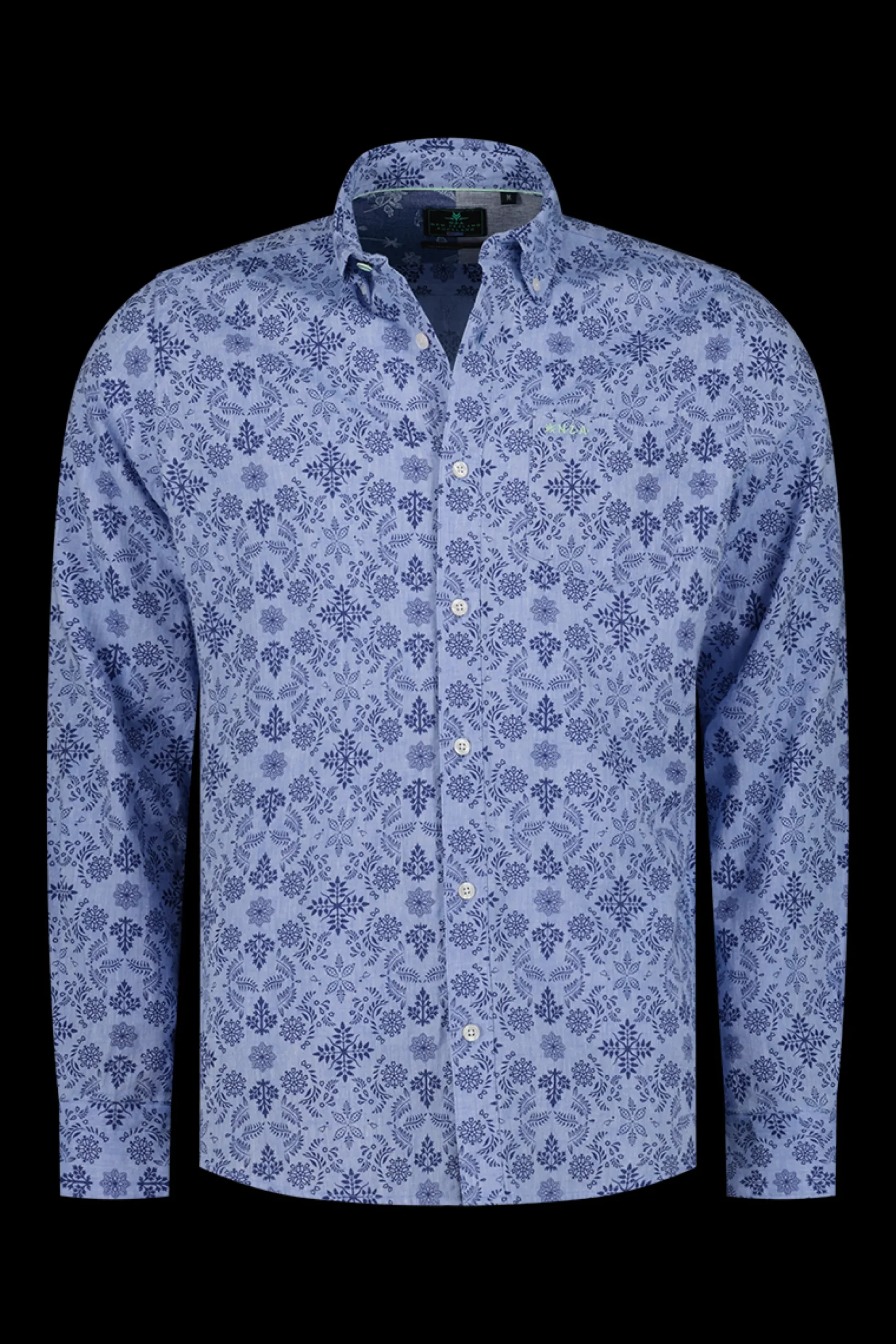 Dark blue shirt with print - Dusk Navy