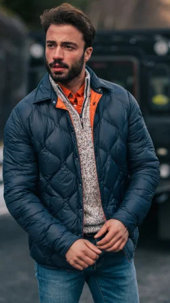 Dark blue short jacket - Autumn Navy