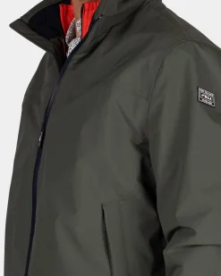 Dark green bomber jacket