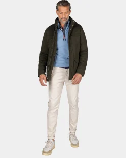 Dark green field jacket - Gravel Green