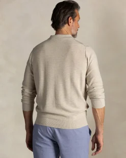 Ecru cotton rugby polo