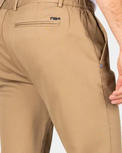 Ecru jersey chino - Shimmering Sand