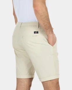 Effen katoenen chino shorts - Light Kit