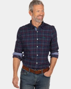 Flannel checkered shirt Sphinx - Steady Navy