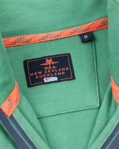 Fleece half zip sweater - Amazon Green