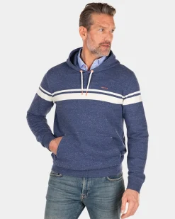 Fleece hoodie - Dusk Navy