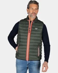 Green bodywarmer