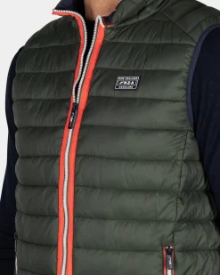 Green bodywarmer
