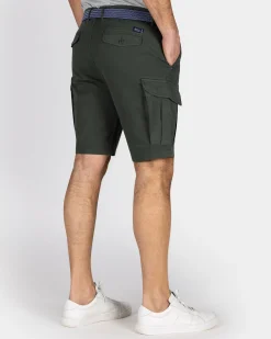 Green Cargo Shorts