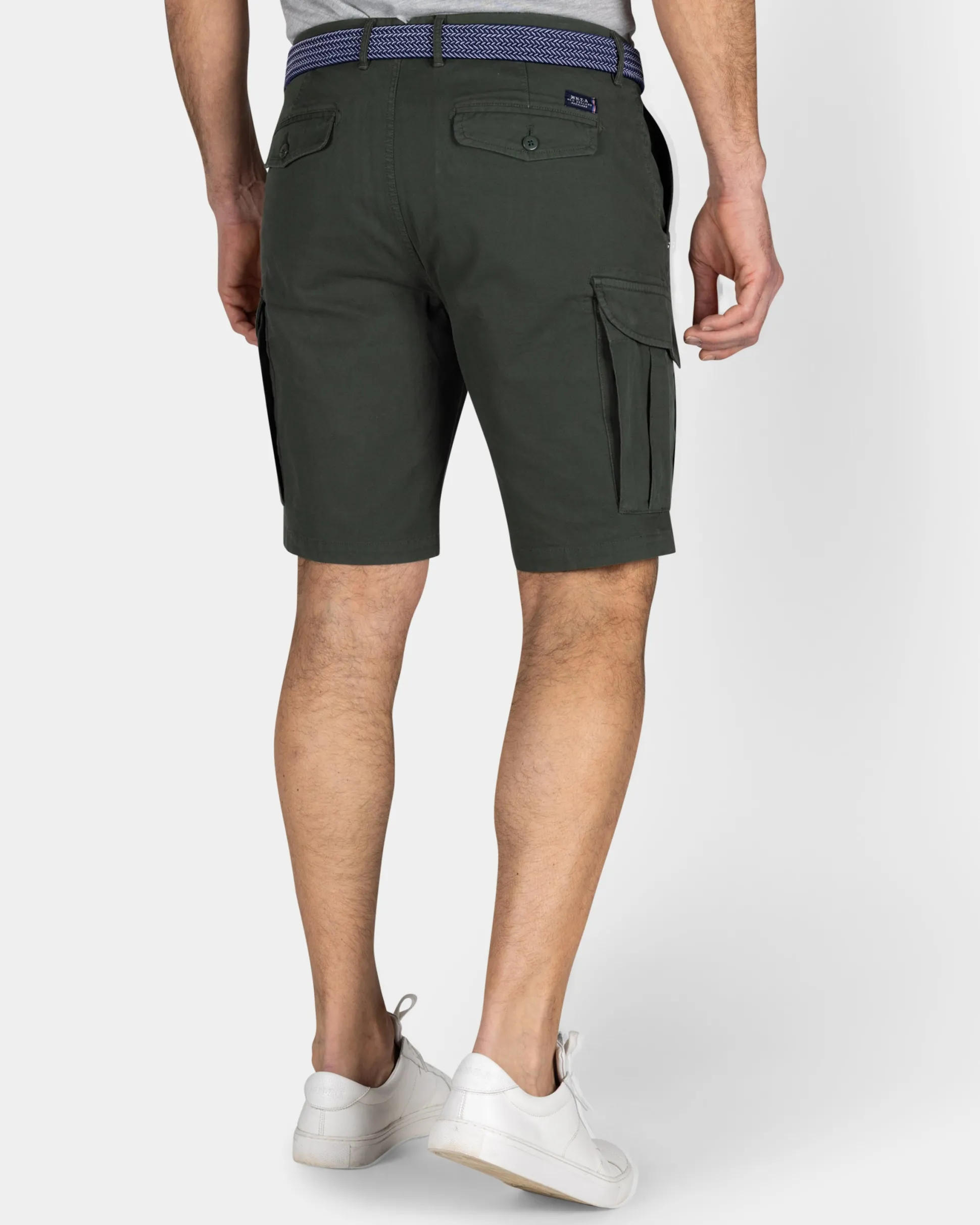 Green Cargo Shorts