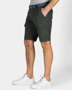 Green Cargo Shorts