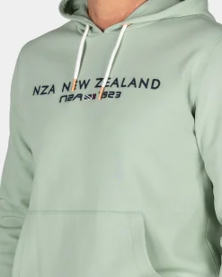 Green hoodie