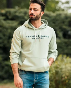 Green hoodie
