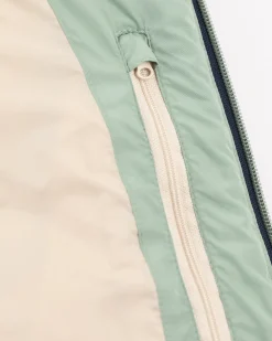 Green padded vest - Sage