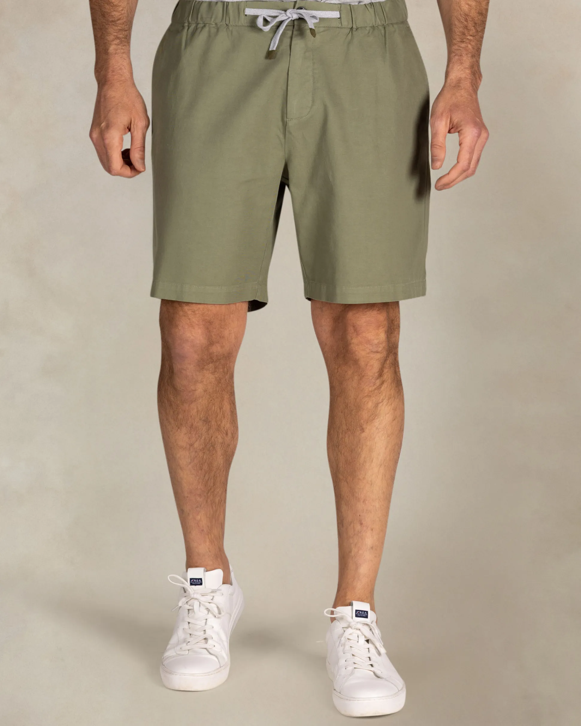 Green safari shorts