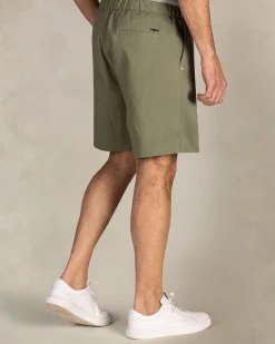 Green safari shorts