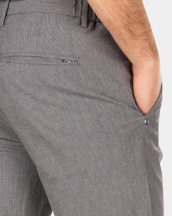 Grey cotton chino - Light Grey