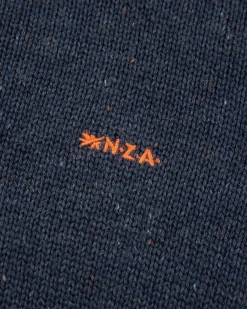 Half buttoned plain pullover - Trent Petrol
