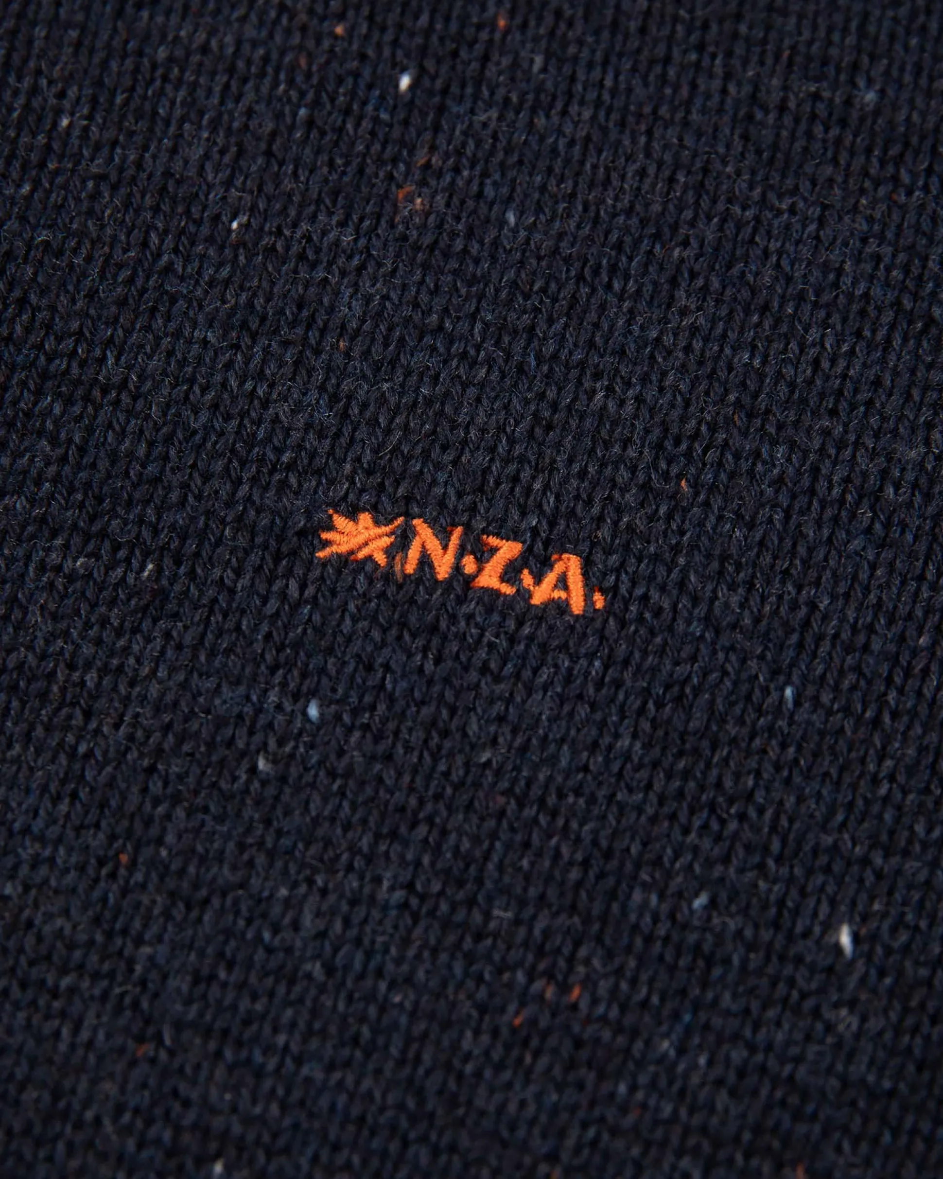 Half buttoned plain pullover - Pitch Navy