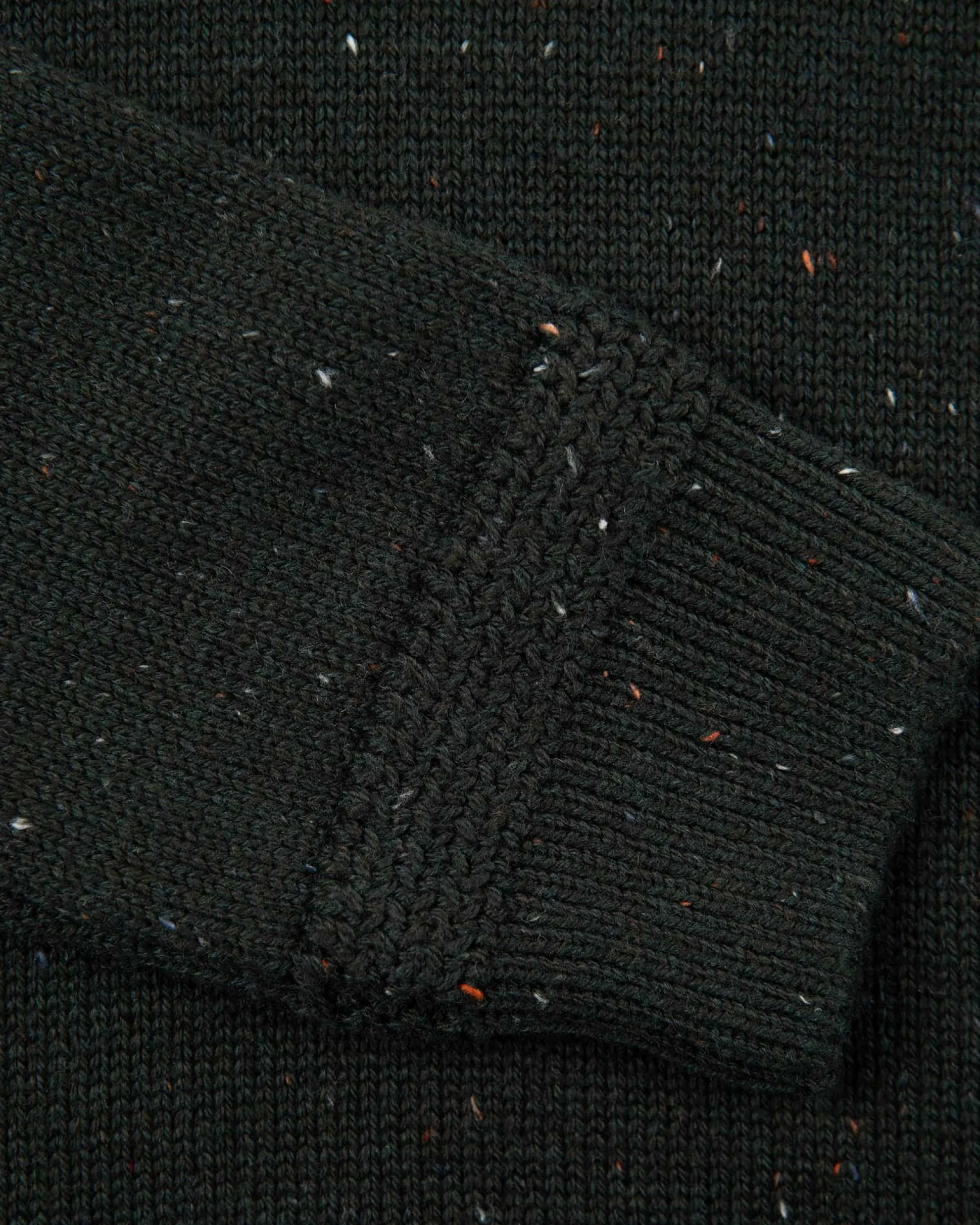 Half buttoned plain pullover - Crushing Green