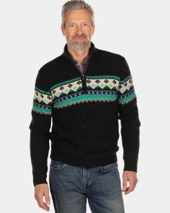Half zip jumper Aranga - Dark Army