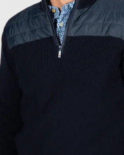 Half zip pullover Trinity - Ink Navy