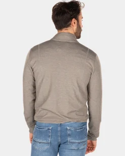 Half zip sweater - Misty Army