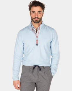 Half zip sweater - Universal Blue