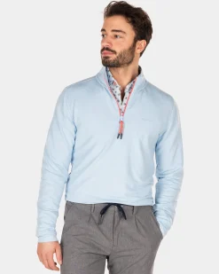 Half zip sweater - Universal Blue