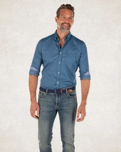 Heritage shirt - Charcoal Navy