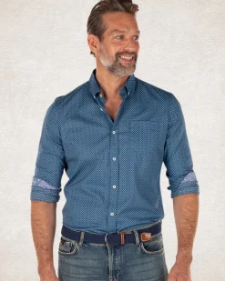 Heritage shirt - Charcoal Navy