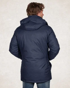 Hooded parka jacket Blue - Pitch Navy
