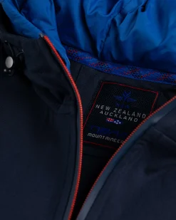Hooded sweat cardigan Orikaka - Reef Navy