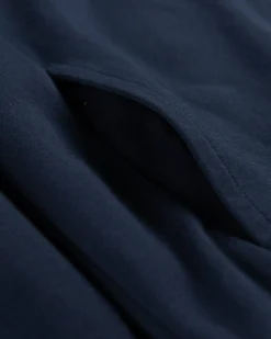 Hooded sweat cardigan Orikaka - Reef Navy