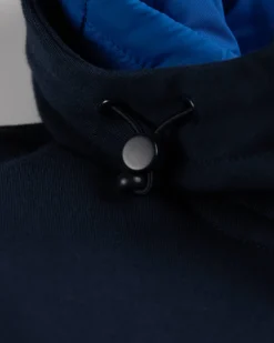 Hooded sweat cardigan Orikaka - Reef Navy