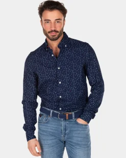 Indigo denim shirt - Indigo