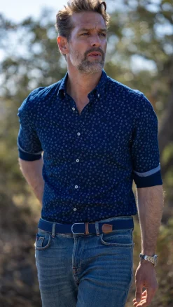 Indigo denim shirt - Indigo