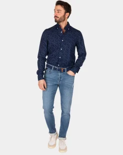 Indigo denim shirt - Indigo