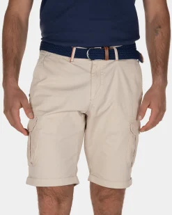 Larry Bay cargo shorts - Light Stone