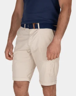 Larry Bay cargo shorts - Light Stone