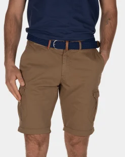 Larry Bay cargo shorts - Tobacco Brown