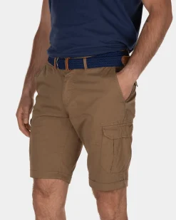 Larry Bay cargo shorts - Tobacco Brown