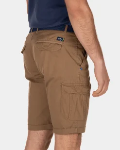 Larry Bay cargo shorts - Tobacco Brown