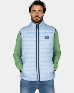 Light blue body warmer
