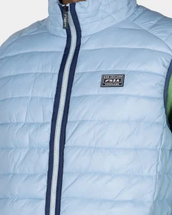 Light blue body warmer